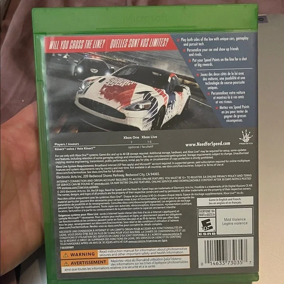 Need for Speed Rivals for Xbox One - Green Case - Picture 2 of 3